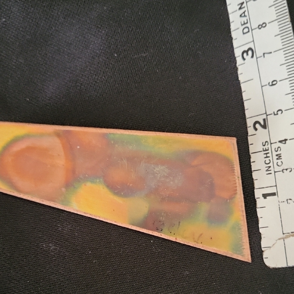 Abstract Multi Color Art Pin - Picture 3 of 4